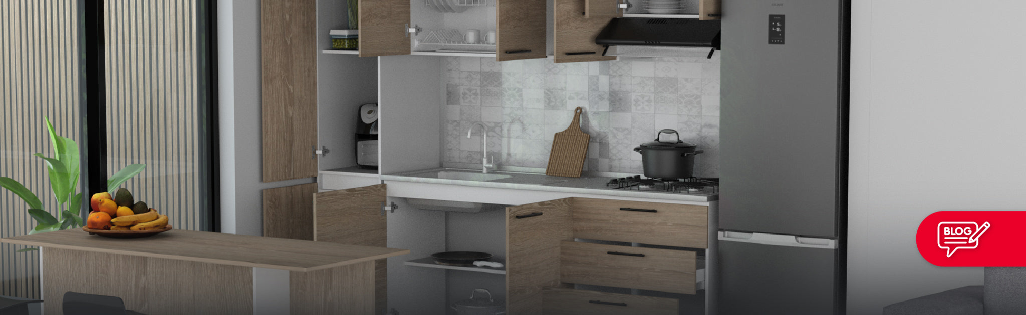 ¿Cómo transformar tu cocina en un espacio funcional, moderno y bien equipado?
