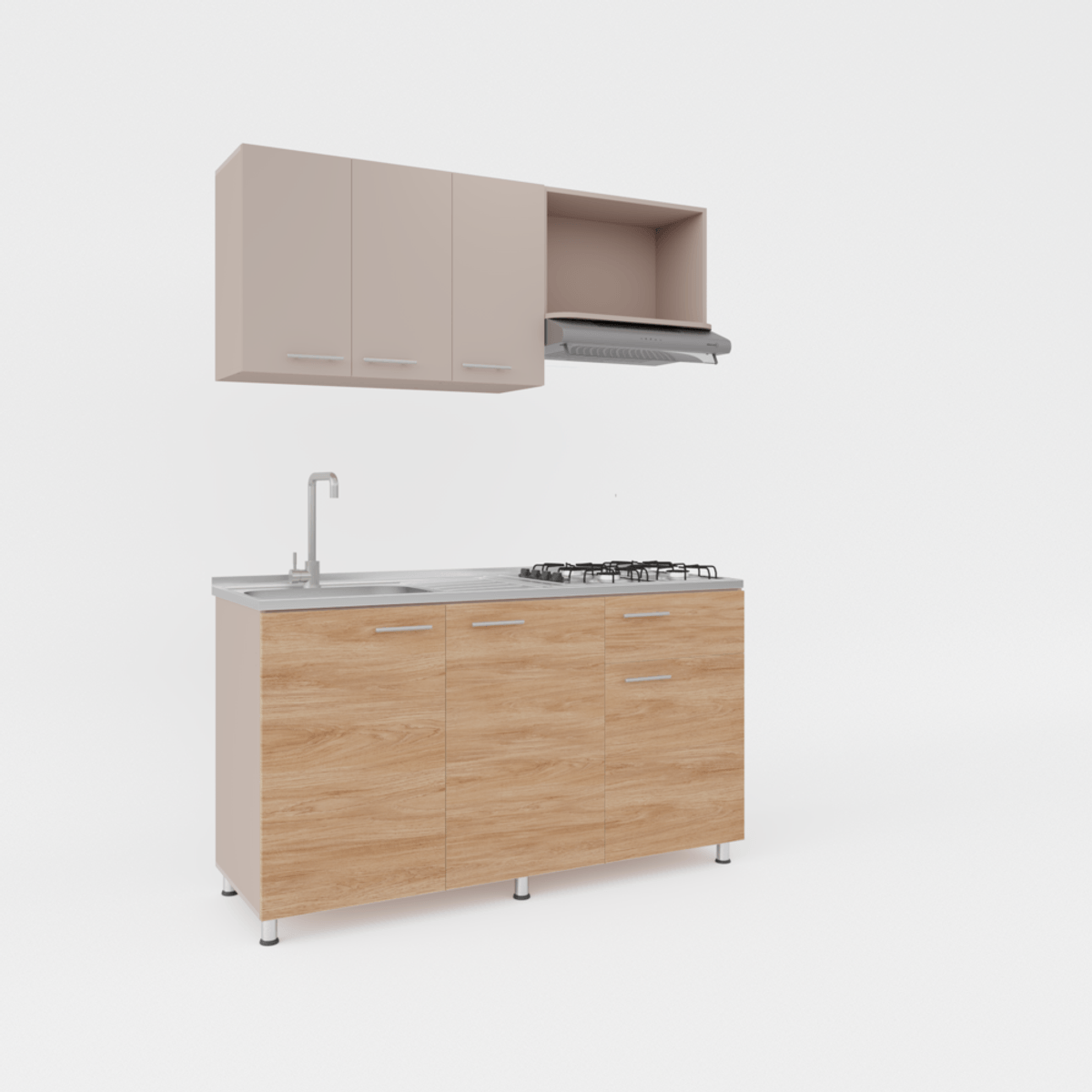 Cocina Integral Amalfi 1.50m PRUEBA 5