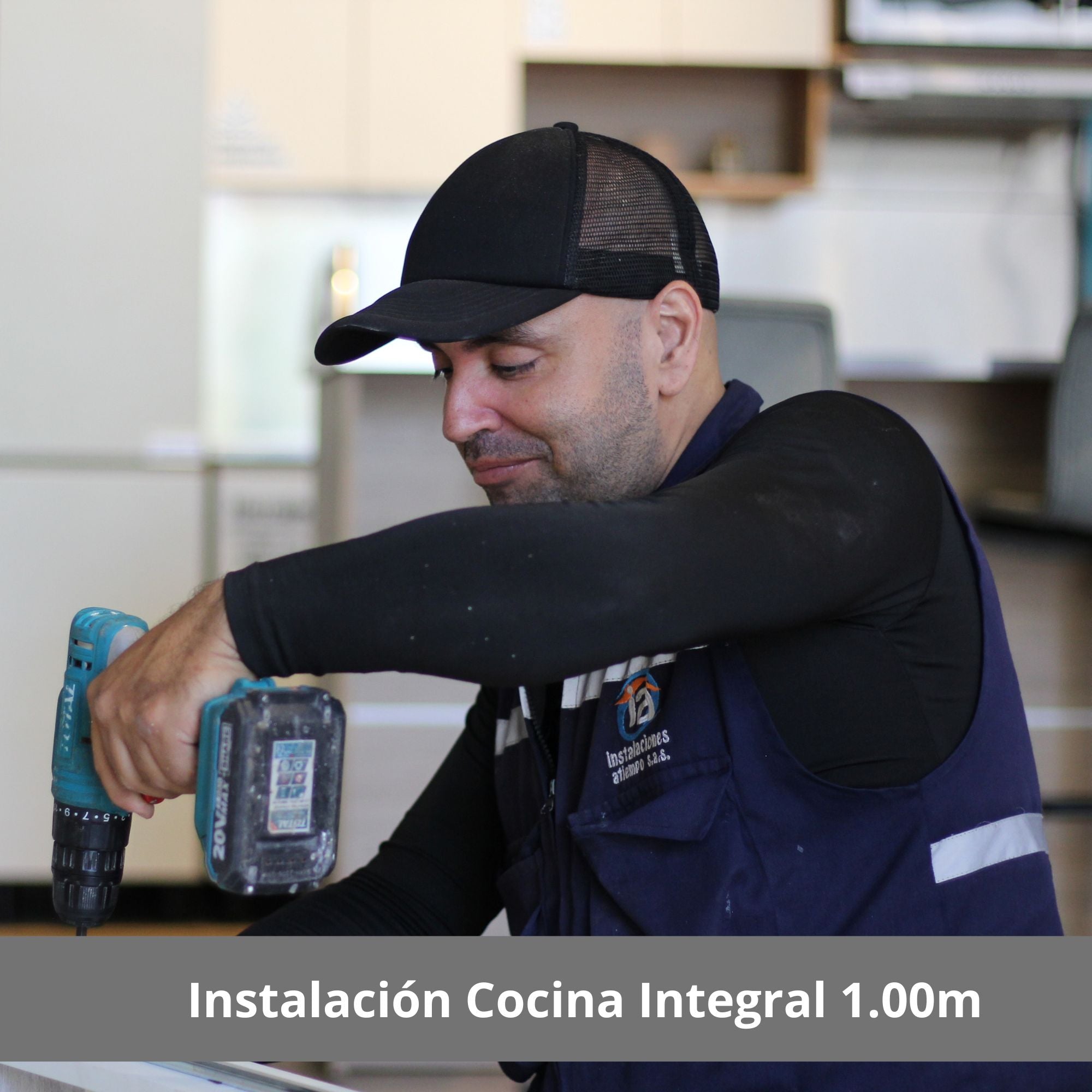 Instalación Cocina Integral de 1.00m