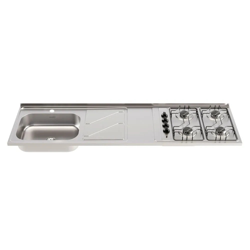Mesón 1.80m x 52cm 4 Gas