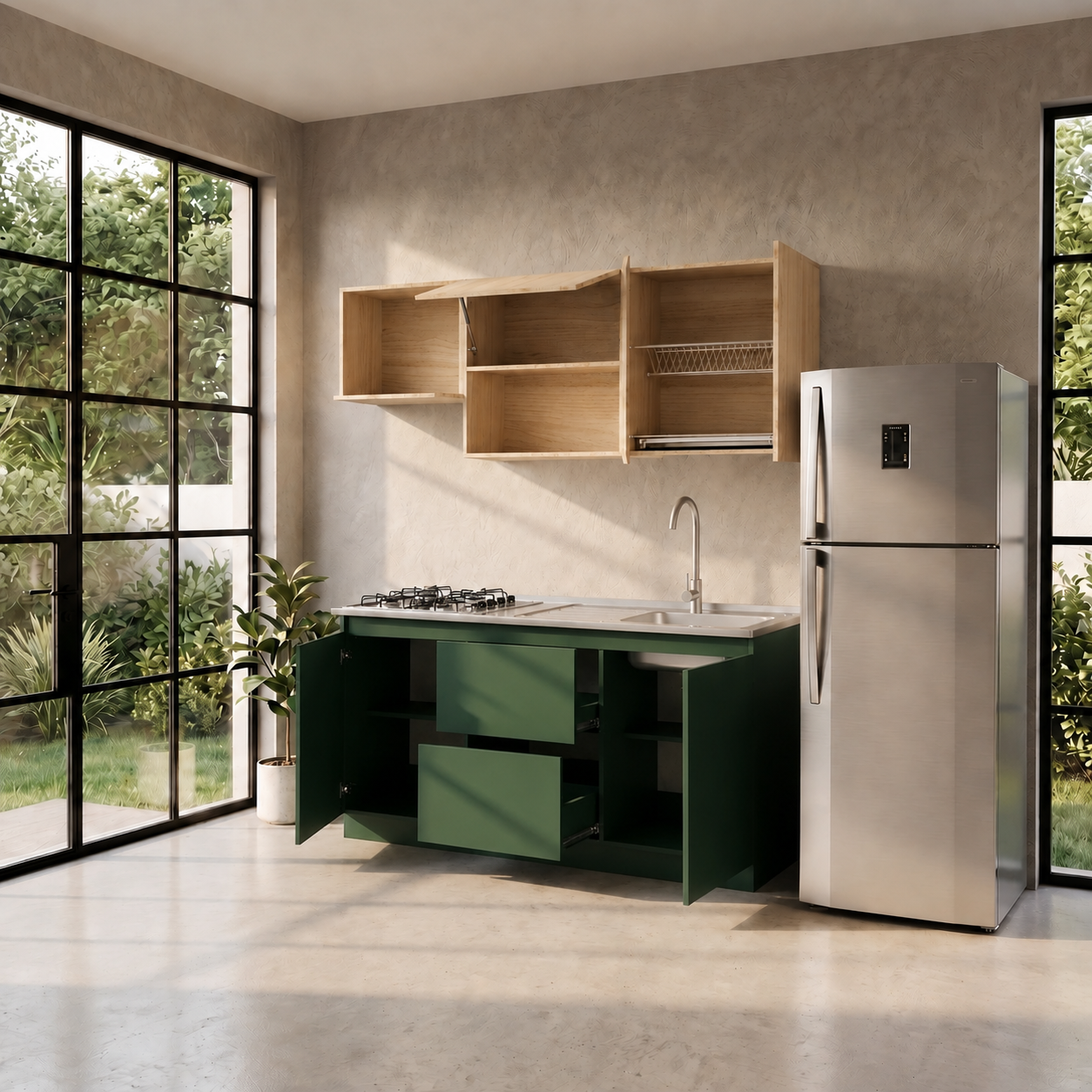 Cocina Integral Singapur 1.80m